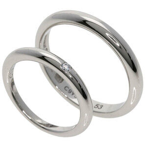 BVLGARI Platinum Diamond Ring #53